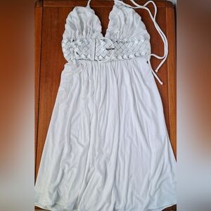 Y2K Babydoll jersey dress Marilyn Monroe goddess boho glam pin up fit flare